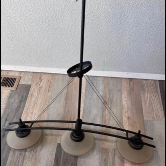 Pendant lights.